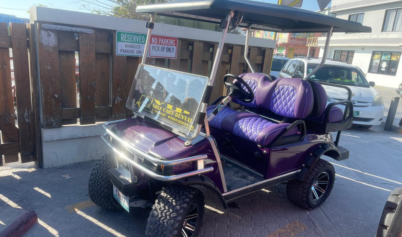 golf cart rental in belize